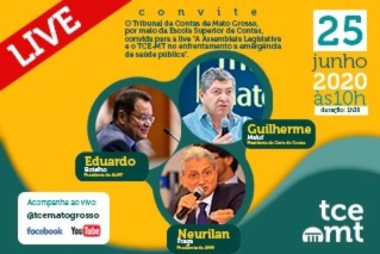 TCE-MT, ALMT e AMM debatem ações de combate à Covid-19