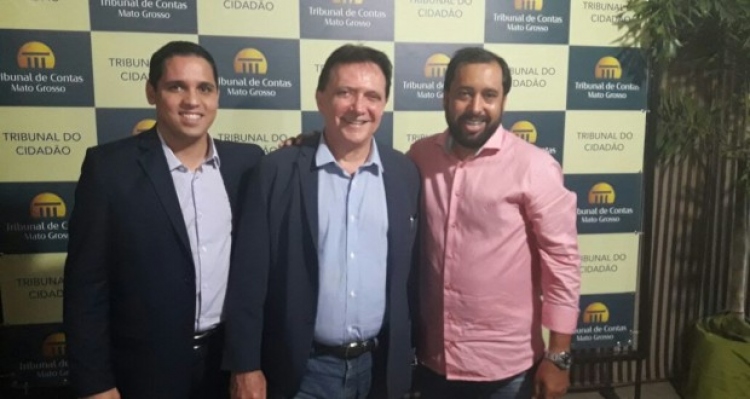 Vereador de Jauru, Robson Peres participa de palestra ministrada pelo TCE em Cáceres