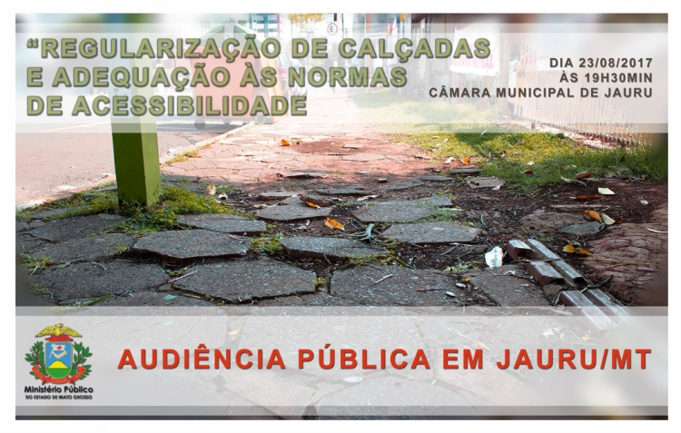 Audiência Pública dia 23 de Agosto de 2017